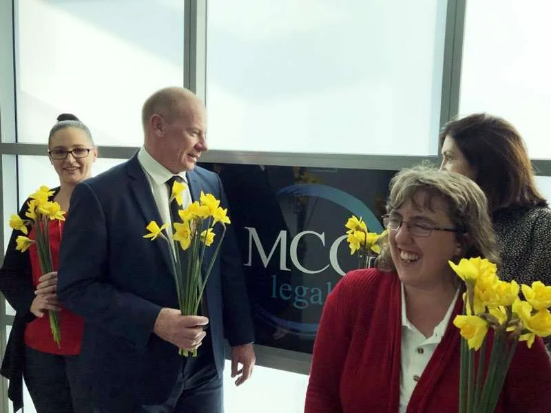 Daffodil Day volunteers MCG Legal 2019